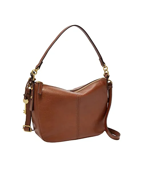 Fossil Women's Jolie Leather Crossbody Purse Handbag Brown Fossil Women's Jolie Leather Crossbody Purse Handbag Brown