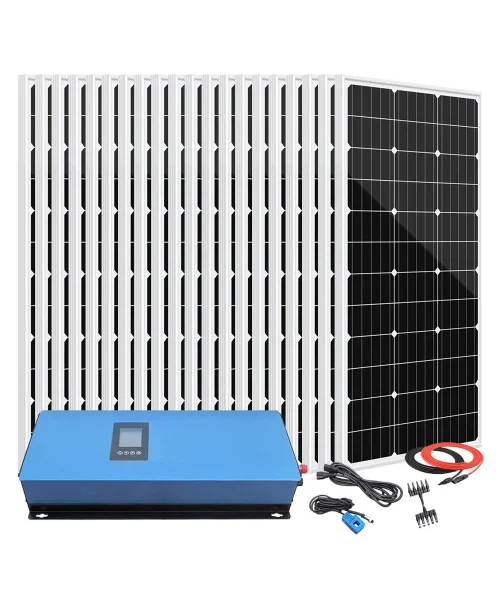 Giosolar 2000W Home Grid Tie Solar Kit