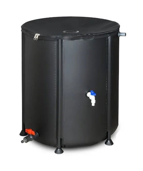 LOSTRONAUT 53 Gallon Portable Rain Barrel LOSTRONAUT 53 Gallon Portable Rain Barrel