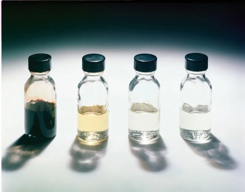 processed shale oil samples