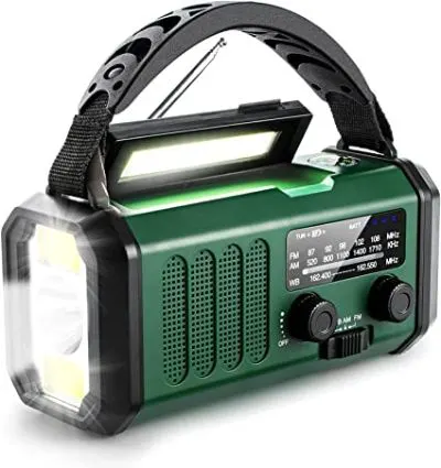  Aivica Emergency Hand Crank Weather Radio