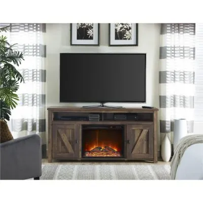 Ameriwood Home Farmington Electric Fireplace TV Console