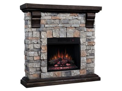  Classic Flame Pioneer Stone Electric Fireplace Mantel 