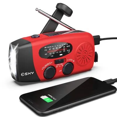 Esky Emergency Hand Crank Radio i Esky Emergency Hand Crank Radio i
