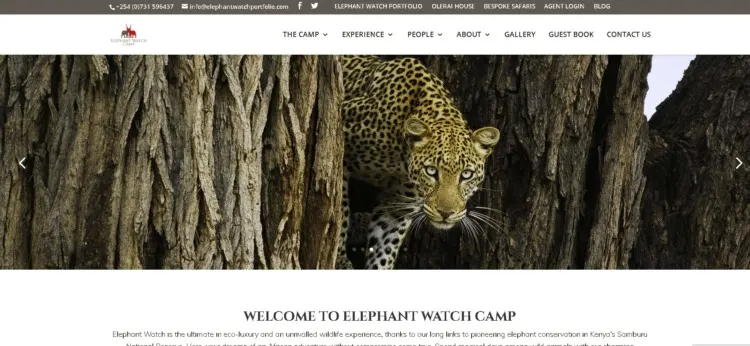 Conservation Volunteer Opportunities: How to Find & Choose the Best 30 Elephant Watch Camp landing page