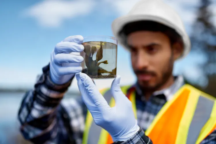 Conservation Volunteer Opportunities: How to Find & Choose the Best 10 Marine biologist analysing water test results and algea samples