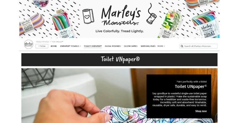 14 Best Zero Waste Stores Online for Eco-Friendly Shopping 8 Marley’s Monsters Amazon Page
