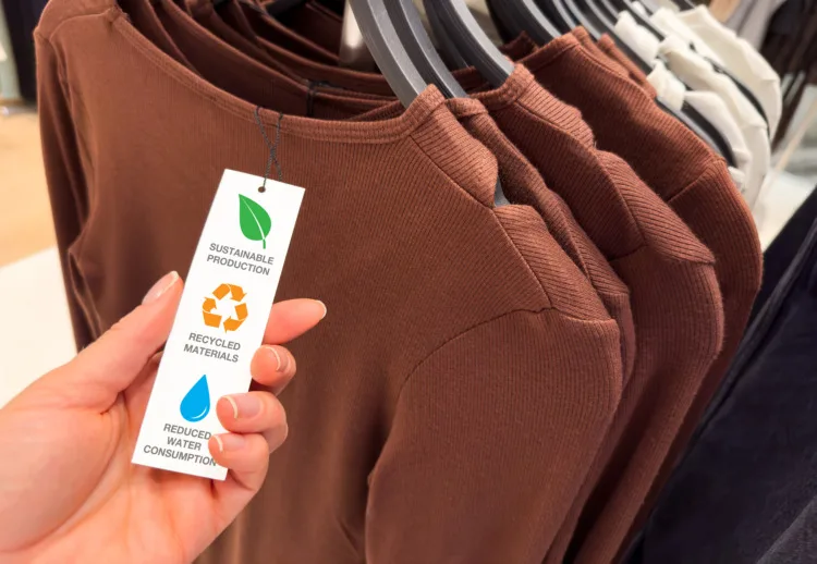 15 Eco-Friendly Tips for Sustainable Living 8 Sustainable fashion label, concept of using recycled materials in fashion industry