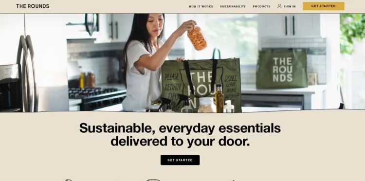 14 Best Zero Waste Stores Online for Eco-Friendly Shopping 14 The Rounds Co Webpage
