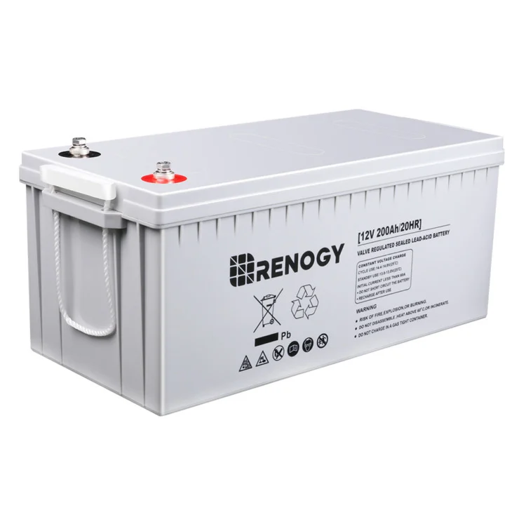 The Ultimate Guide To Different Types of Solar Batteries 3 Renogy Lead Acid Battery