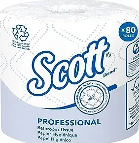 10 Best Eco-Friendly & Plastic-Free Toilet Paper 10 A Roll of Scott Professional 100% Recycled Fiber Toilet Paper
