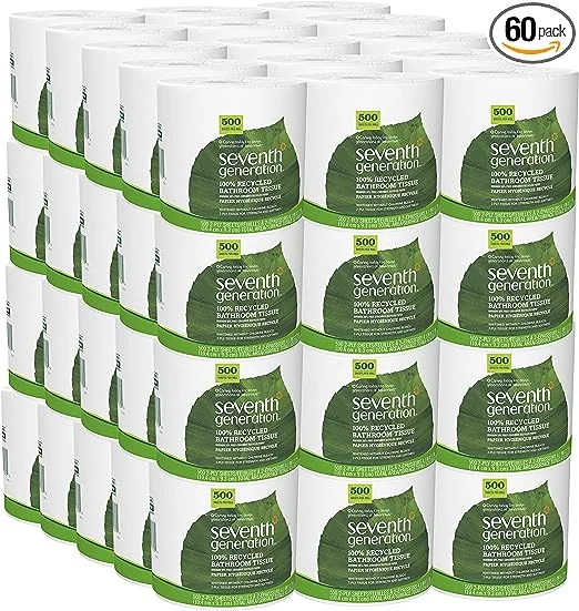 10 Best Eco-Friendly & Plastic-Free Toilet Paper 2 A Bundle of Seventh Generation Toilet Paper