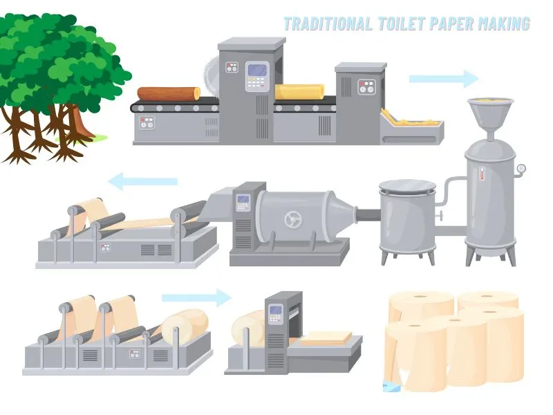 10 Best Eco-Friendly & Plastic-Free Toilet Paper 12 Process of Traditional Toilet Paper Making