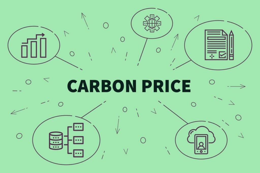Carbon pricing concept
