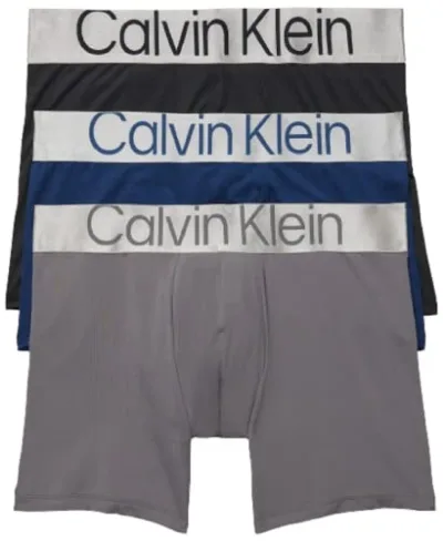 5 Best Sustainable Underwear: Eco-Friendly Options 2 Calvin Klein Reconsidered Steel Micro Boxer Briefs