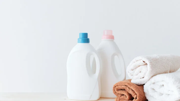 Two bottles of Liquid Laundry Detergent