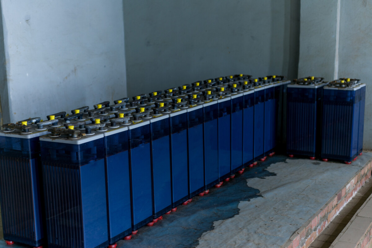 Set of Solar Lead Acid Batteries
