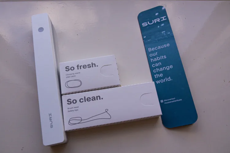 An Honest SURI Electric Toothbrush Review: Is It the Most Sustainable? 2 SURI Sustainable Electric Toothbrush Box Set