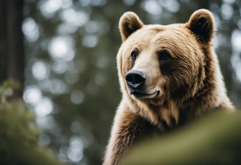 Bear Bear looking sideways