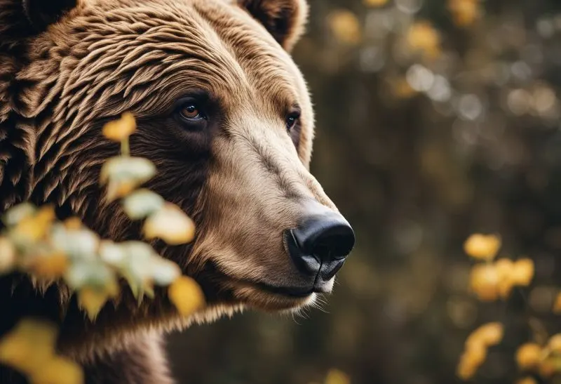 Brown bear in the wild Brown bear in the wild
