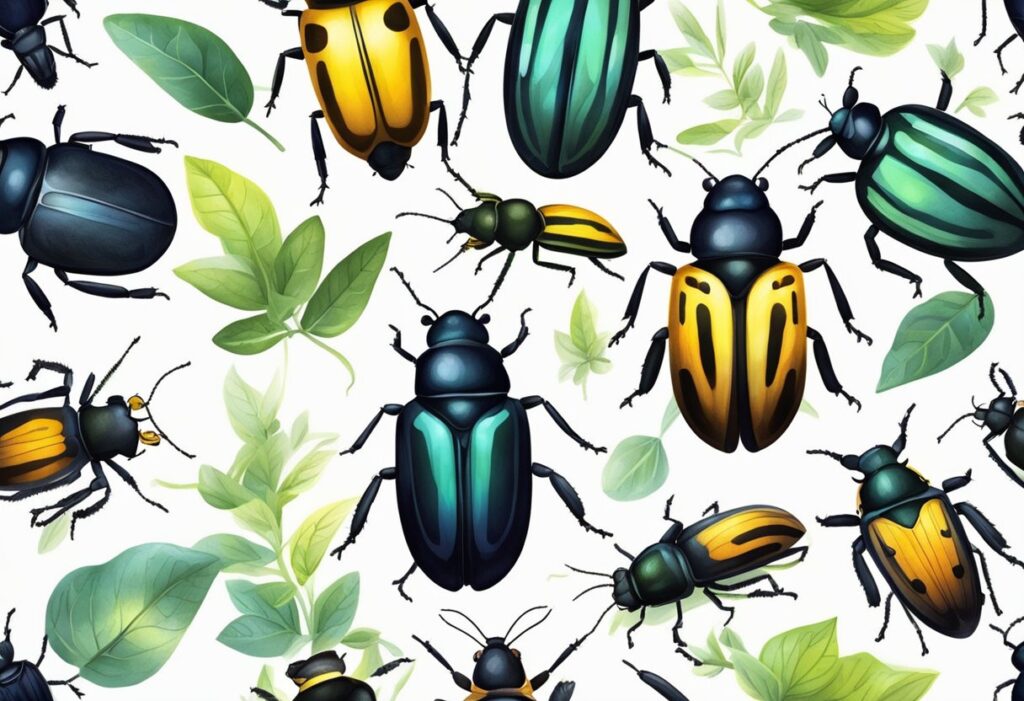 Firefly beetles 