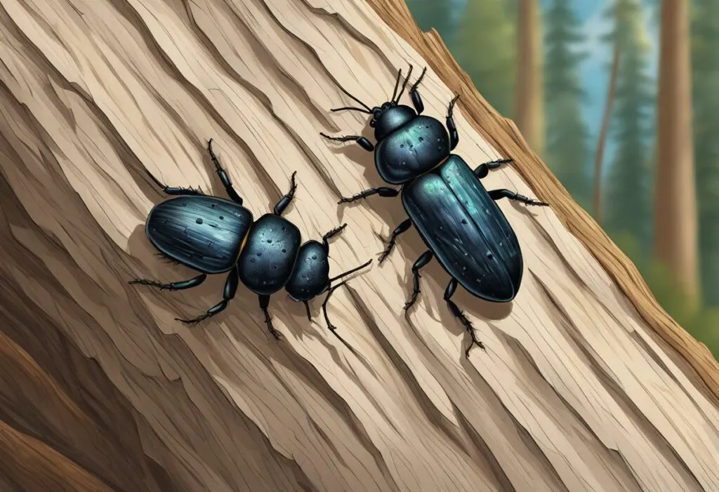 Mountain Pine beetles