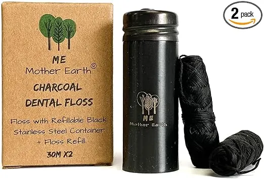 Bamboo Charcoal Dental Floss Refill pack