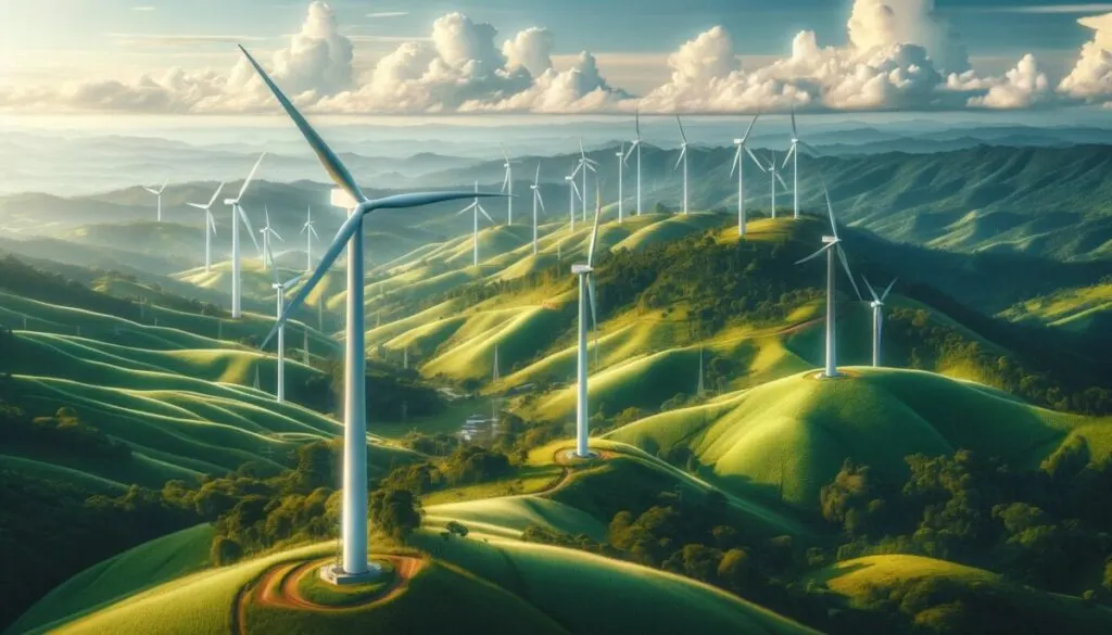 Wind Energy in a Mountainous Rural Area