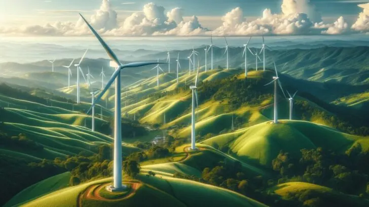 Wind Energy in a Mountainous Rural Area