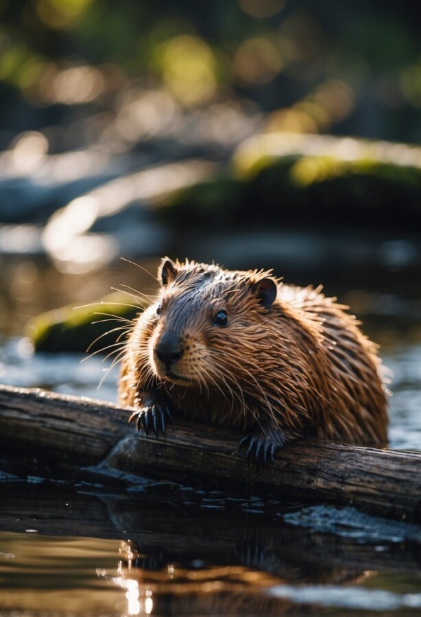 Cute beaver 