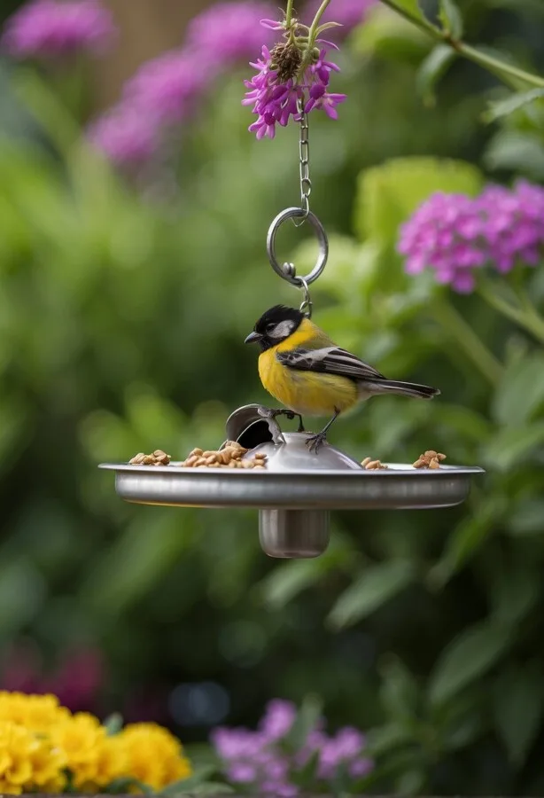 40+ Pictures of Sustainable Garden Ideas for Inspiration 32 Bird water drinking feature