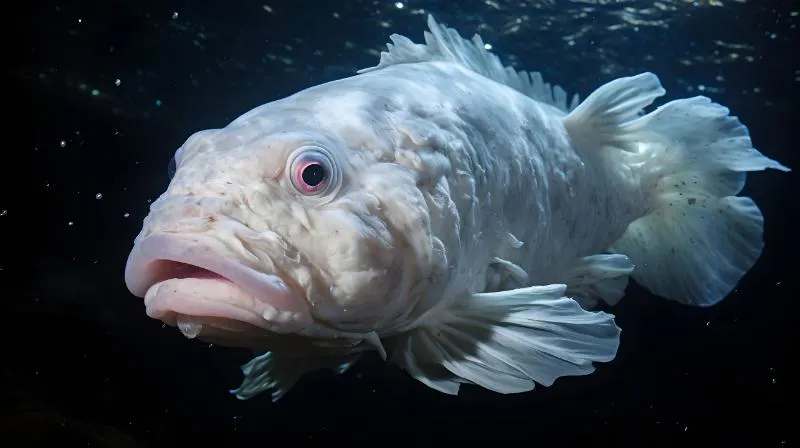 Blobfish Underwater Shot
