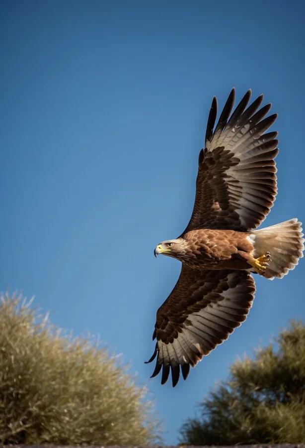 35 Types of Eagles: Species, Size, Habitat & Photos 33 Bonelli’s eagle in flight