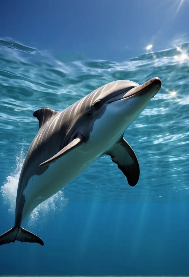 14 Most Graceful Animals in the World 5 Dolphin underwater