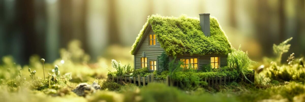 Green and environmentally friendly housing concept for eco-friendly living