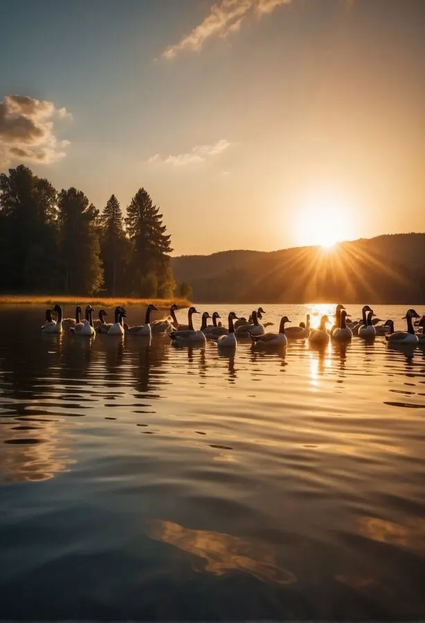 40 Different Types of Birds in the World 33 Flock of migrating geese
