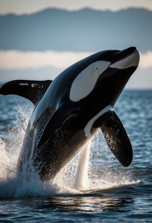 16 Animals Ending With E: Names, Facts, and Photos 17 Killer whale surfacing to breathe in the open ocean
