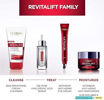 L'Oreal Paris Revitalift Triple Power Anti-Aging Face Moisturizer