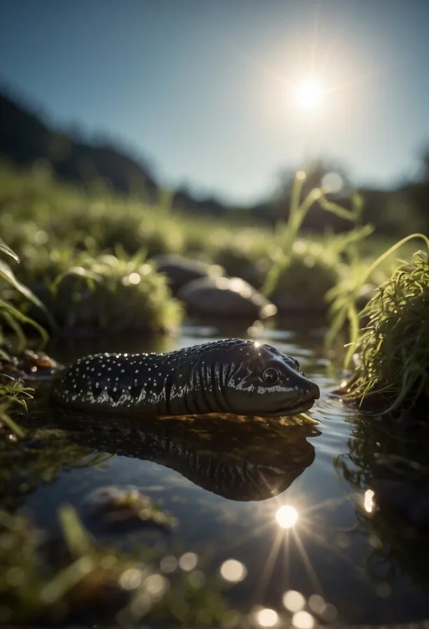 19 Fascinating Facts About Wetlands 12 Leech in marsh water
