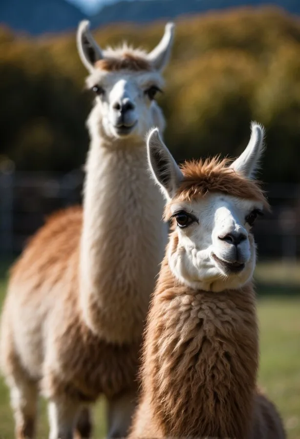 45+ Pictures of Animals Doing Funny Things 18 Llamas