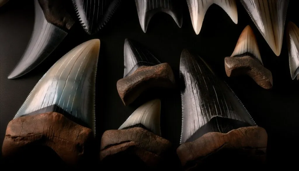 Megalodon teeth Megalodon teeth