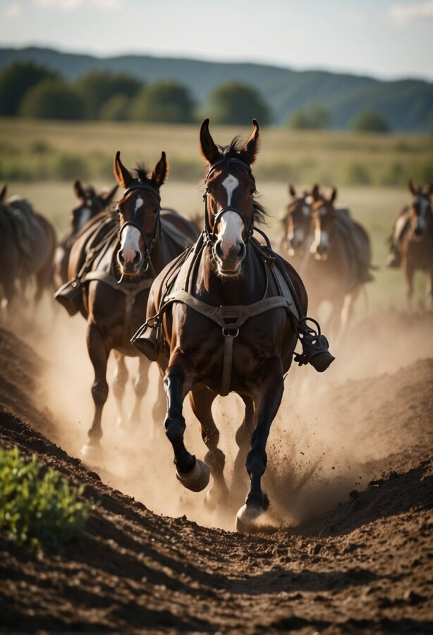 Mules fast approaching 