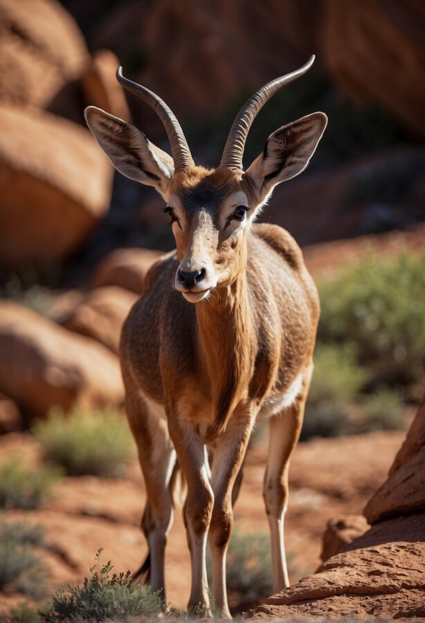 58 Animals That Start With N: Photos, Facts, and Types 4 Nabarlek standing on rocky ground