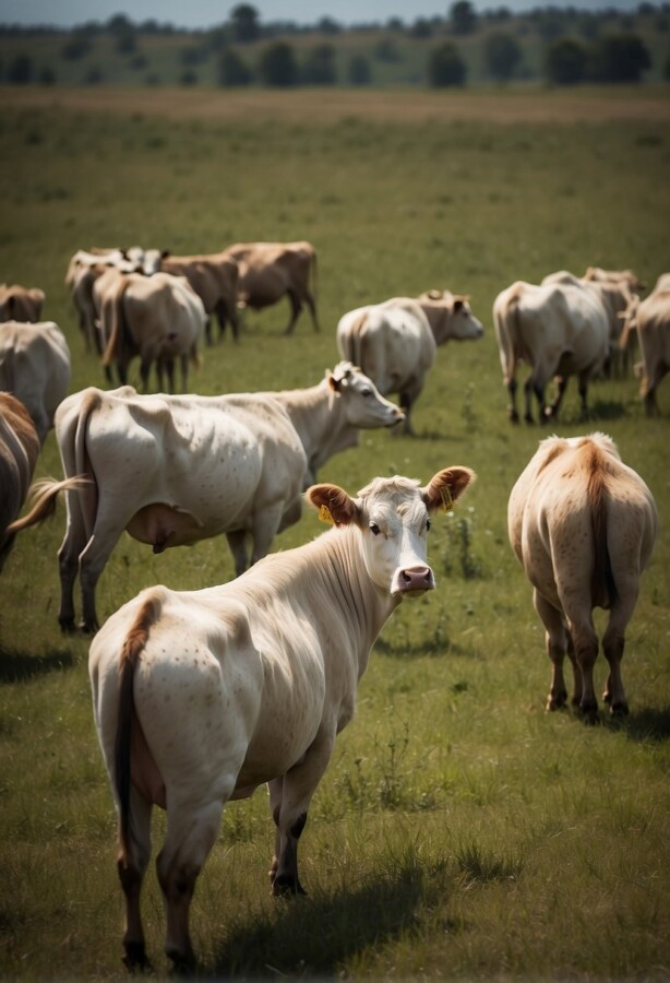 58 Animals That Start With N: Photos, Facts, and Types 51 White Nelore cattle standing in a pasture