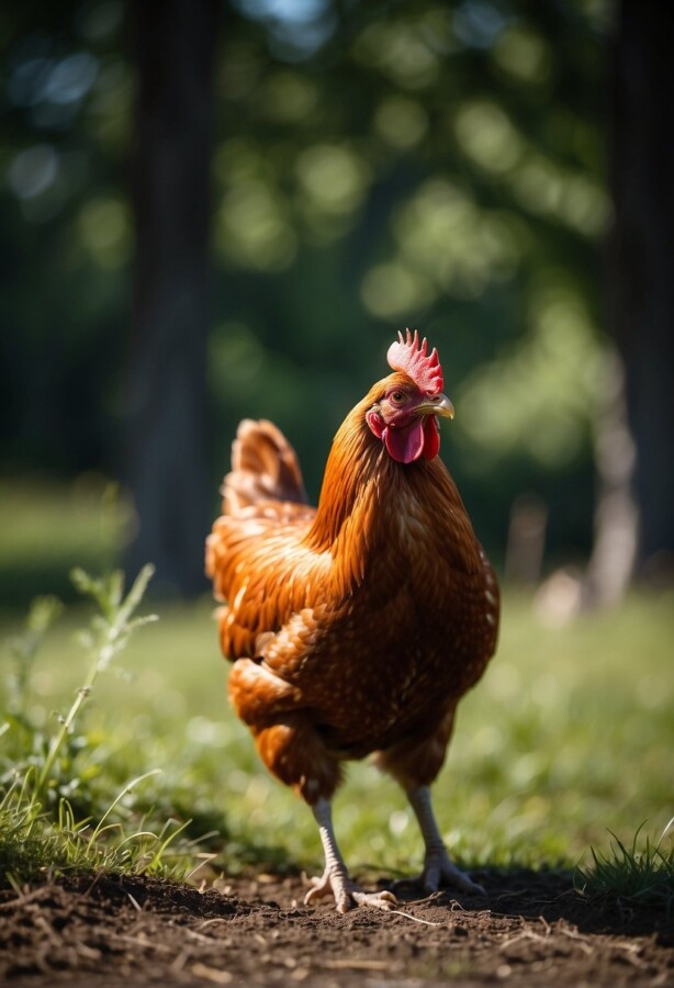 58 Animals That Start With N: Photos, Facts, and Types 53 New Hampshire chicken with chestnut-red plumage