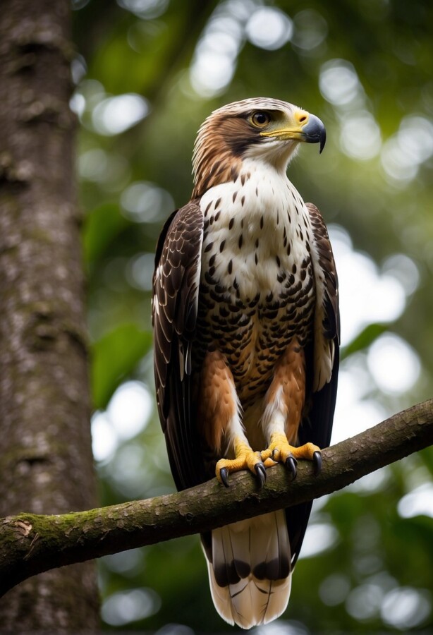 35 Types of Eagles: Species, Size, Habitat & Photos 26 Ornate hawk-eagle showing its crest