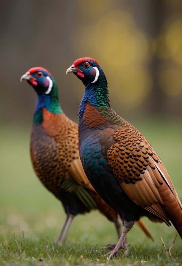 40 Types of Birds Around the World: Pictures, Names and Facts 15 Male pheasants with colorful plumage