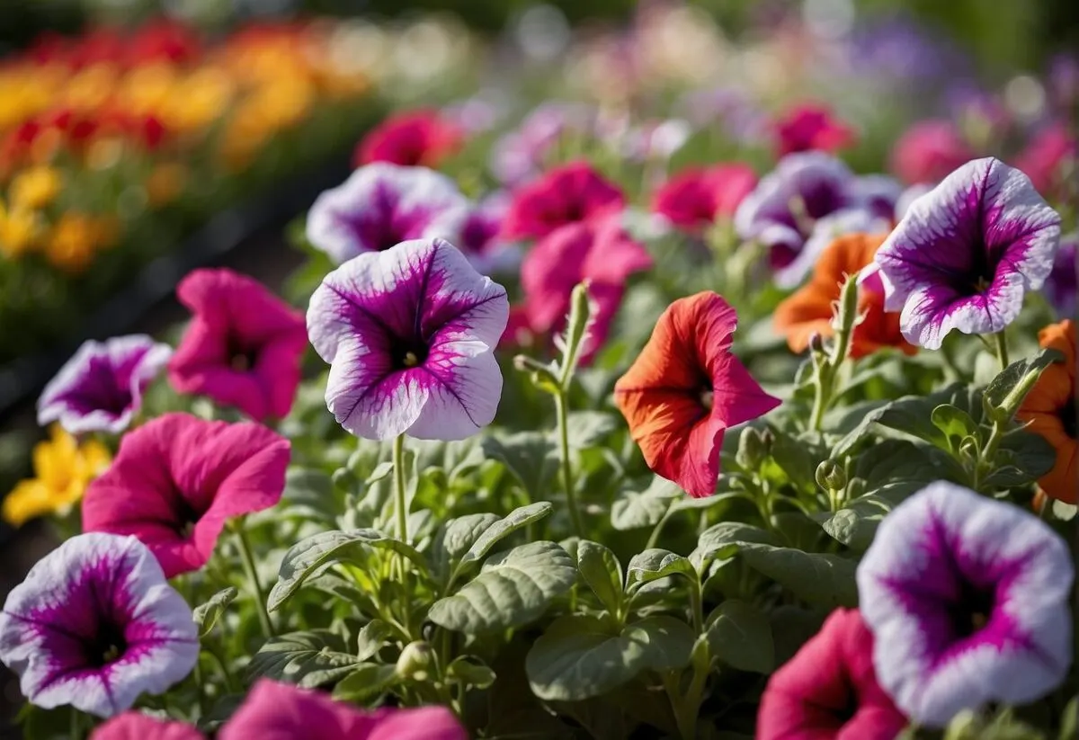 What Are Petunias: Unveiling the Charm of These Popular Blooms 3 Pink and purple petunias