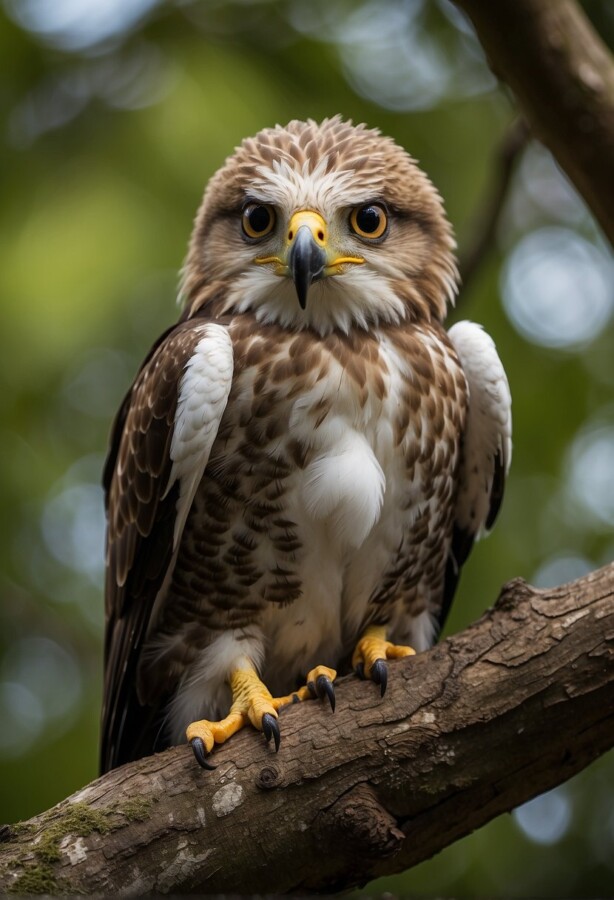 Cute Pygmy Eagle