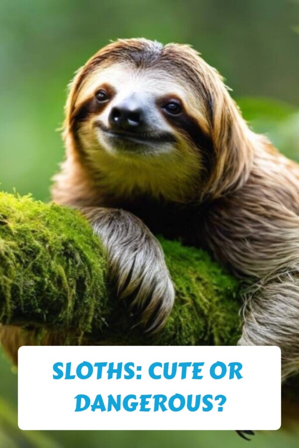 Sloths Cute or Dangerous generated pin 34191